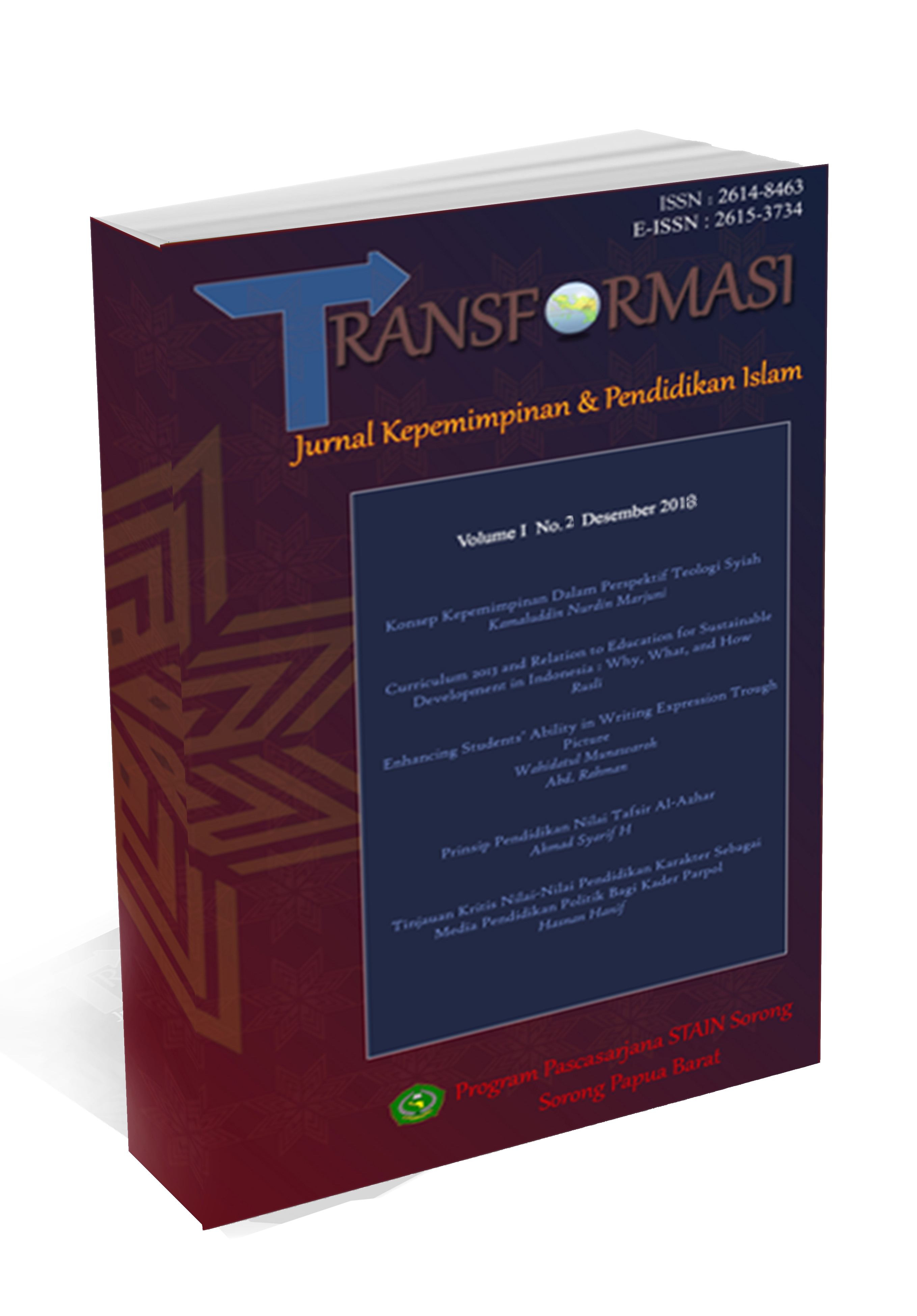 					View Vol. 9 No. 1 (2025): Transformasi : Jurnal Kepemimpinan & Pendidikan islam
				